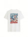 Graphic Round Neck Half Sleeve T-Shirt TOPS Jessie Knowles