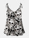 Skull Print Scoop Neck Cami  Jessie Knowles