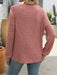 Mandy Decor Button Long Sleeve Ribbed T-Shirt  Jessie Knowles