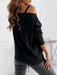 Asymmetrical Neck Buttoned Top TOPS Jessie Knowles