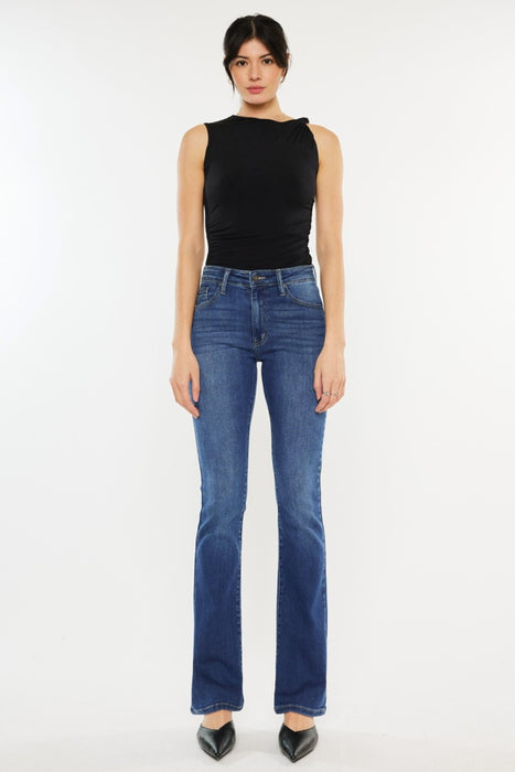 Kancan High Rise Slim Bootcut Jeans  Jessie Knowles