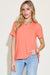 Basic Bae Bamboo V-Neck High-Low T-Shirt TOPS Jessie Knowles