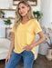 Basic Bae Bamboo V-Neck High-Low T-Shirt TOPS Jessie Knowles