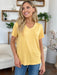 Basic Bae Bamboo V-Neck High-Low T-Shirt TOPS Jessie Knowles