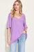 Basic Bae Bamboo V-Neck Drop Shoulder T-Shirt TOPS Jessie Knowles