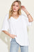 Basic Bae Bamboo V-Neck Drop Shoulder T-Shirt TOPS Jessie Knowles