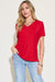 Basic Bae V-Neck High-Low T-Shirt  Jessie Knowles