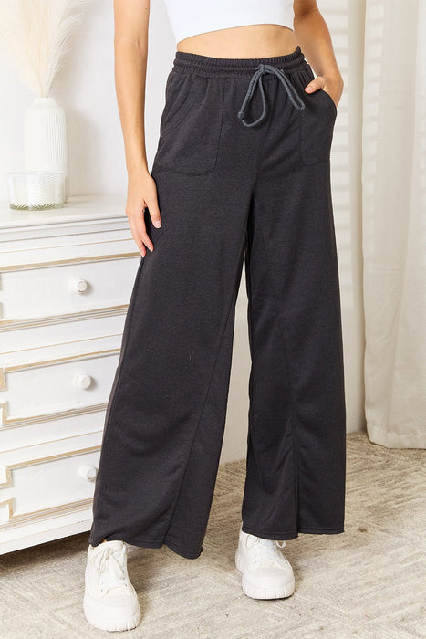 Basic Bae Wide Leg Pocketed Pants BOTTOMS Jessie Knowles