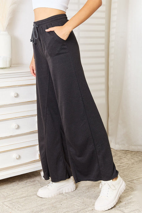 Basic Bae Wide Leg Pocketed Pants BOTTOMS Jessie Knowles