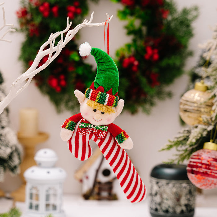 Christmas Candy Cane Hanging Ornament  Jessie Knowles