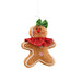 Gingerbread Man Ornament  Jessie Knowles