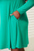 Zenana Full Size Long Sleeve Flare Dress with Pockets  Jessie Knowles