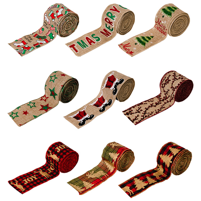 Christmas Polyester Ribbon  Jessie Knowles