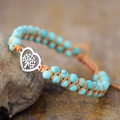 Turquoise Beaded Bracelet ACCESSORIES Jessie Knowles