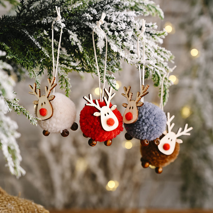 4-Piece Reindeer Hanging Widgets DECOR Jessie Knowles