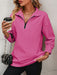 Mandy Zip-Up Dropped Shoulder Sweatshirt  Jessie Knowles