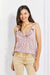 Culture Code Taste of Spring Ruffle Sleeveless Top TOPS Jessie Knowles