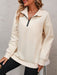 Mandy Zip-Up Dropped Shoulder Sweatshirt  Jessie Knowles