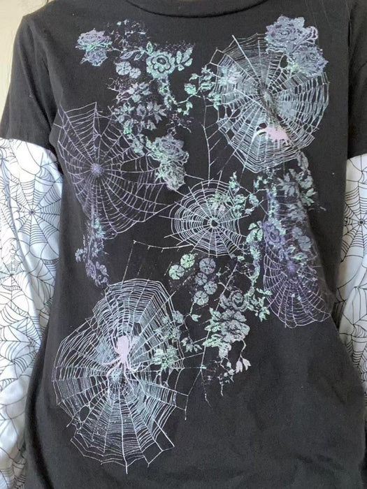 Graphic Round Neck Long Sleeve T-Shirt TOPS Jessie Knowles