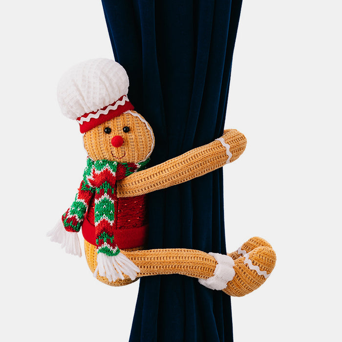 Gingerbread Curtain Clasp  Jessie Knowles