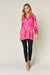 Double Take Full Size Printed Button Up Long Sleeve Shirt  Jessie Knowles