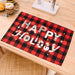 Assorted 2-Piece Plaid Placemats DECOR Jessie Knowles