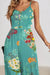 Decorative Button Spaghetti Strap Wide Leg Jumpsuit JUMPSUITS Jessie Knowles