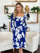 Double Take Floral Ruffle Hem Smocked Dress DRESSES Jessie Knowles