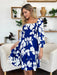 Double Take Floral Ruffle Hem Smocked Dress DRESSES Jessie Knowles