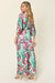 Double Take Half Sleeve Wide Leg Jumpsuit DRESSES Jessie Knowles