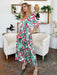 Double Take Half Sleeve Wide Leg Jumpsuit DRESSES Jessie Knowles