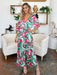 Double Take Half Sleeve Wide Leg Jumpsuit DRESSES Jessie Knowles