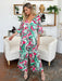 Double Take Half Sleeve Wide Leg Jumpsuit DRESSES Jessie Knowles