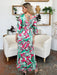 Double Take Half Sleeve Wide Leg Jumpsuit DRESSES Jessie Knowles