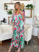 Double Take Half Sleeve Wide Leg Jumpsuit DRESSES Jessie Knowles