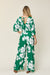 Double Take Printed Tie Back Wide Leg Jumpsuit INTIMATES Jessie Knowles