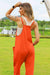 Sleeveless V-Neck Pocketed Jumpsuit - Double Take JUMPSUITS Jessie Knowles