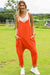 Sleeveless V-Neck Pocketed Jumpsuit - Double Take JUMPSUITS Jessie Knowles