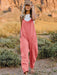 Double Take Sleeveless V-Neck Pocketed Jumpsuit JUMPSUITS Jessie Knowles