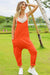 Sleeveless V-Neck Pocketed Jumpsuit - Double Take JUMPSUITS Jessie Knowles