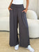 Double Take Smocked Wide Waistband Wide Leg Pants BOTTOMS Jessie Knowles