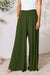 Double Take Smocked Wide Waistband Wide Leg Pants BOTTOMS Jessie Knowles