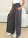 Double Take Smocked Wide Waistband Wide Leg Pants BOTTOMS Jessie Knowles