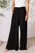 Double Take Smocked Wide Waistband Wide Leg Pants BOTTOMS Jessie Knowles