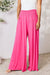 Double Take Smocked Wide Waistband Wide Leg Pants BOTTOMS Jessie Knowles