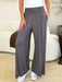 Double Take Smocked Wide Waistband Wide Leg Pants BOTTOMS Jessie Knowles