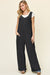 Double Take Texture Sleeveless Wide Leg Jumpsuit TOPS Jessie Knowles