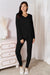 Basic Bae Bamboo Full Size V-Neck Long Sleeve Top and Pants Lounge Set  Jessie Knowles