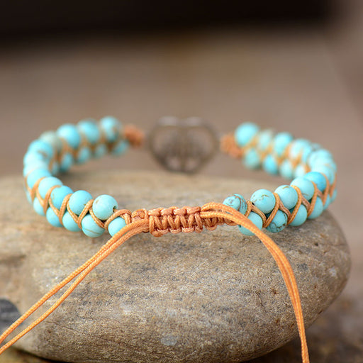Turquoise Beaded Bracelet ACCESSORIES Jessie Knowles