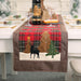 Plaid Christmas Element Table Runner  Jessie Knowles